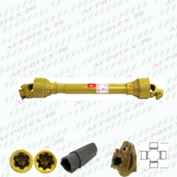 Кардан 6/8 27х74,5 L-860 с чупещ болт