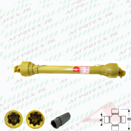 Кардан 6/8 27х74,5 L-860