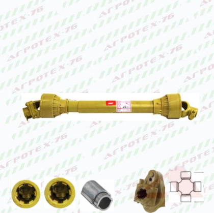 Кардан 6/6 27х74,5 L-570 с чупещ болт