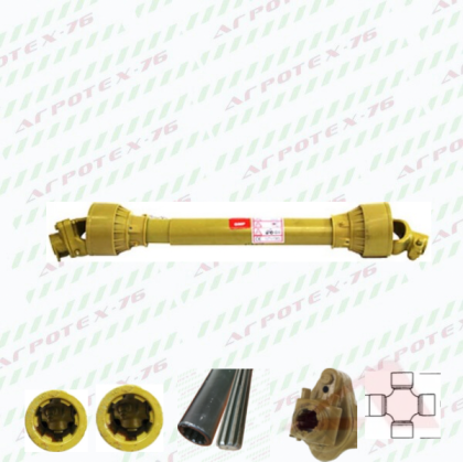 Кардан 6/6 27х74,5 L-810 с чупещ болт