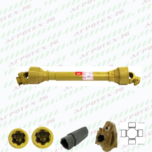 Кардан  6/6 38х102.3 L-610 с чупещ болт